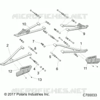 SUSPENSION AVANT CONTROL ARMS