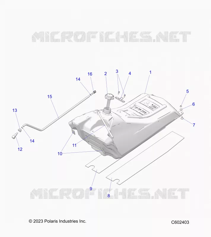 SYSTÃˆME D'ALIMENTATION, FUEL TANK ASM.
