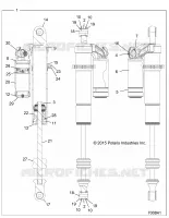 SUSPENSION ARRIERE SHOCK INTERNALS