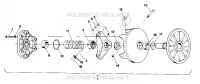EMBRAYAGE DE TRANSMISSION 500 AND 500 CLASSIC TO SERIAL NO. 1841611 (4919251925015A)
