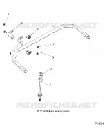 SUSPENSION, BARRE STABILISATRICE REAR