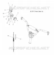 MOTEUR, ACCELERATEUR CONTROL ASM.