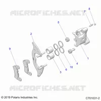 FREIN AVANT CALIPER