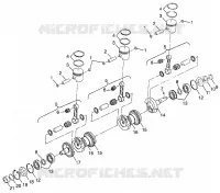VILEBREQUIN ET PISTON SLTX B974590 AND INTL. SLTX I974590 (4941214121C003)
