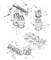 CYLINDRE ET COLLECTEUR SLT 750 B944170 (4925942594024A)
