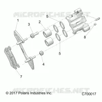 FREIN AVANT CALIPER