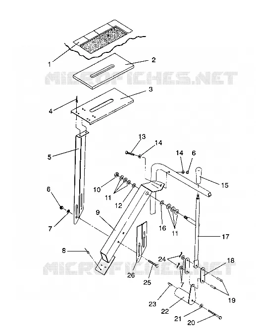SYSTÈME DE SELECTION DE VITESSE WIDETRAK / 0932064 (4922982298029A)