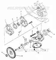 POMPE A HUILE SPORTSMAN 500 W969244 and SWEDISH SPORTSMAN 500 S969244 (4936093609D007)