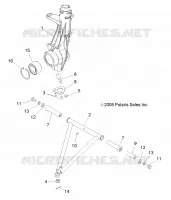 SUSPENSION, A-ARM and SUPPORT MOUNTING