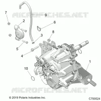 SYSTÃˆME DE TRANSMISSION, MAIN GEARCASE MOUNTING