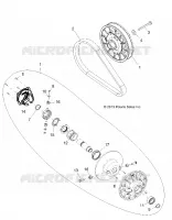 SYSTÈME DE TRANSMISSION, SECONDARY CLUTCH