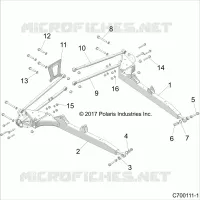 SUSPENSION ARRIERE CONTROL ARMS