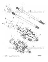 DRIVE TRAIN, JACKSHAFT AND ARBRE DE TRANSMISSION