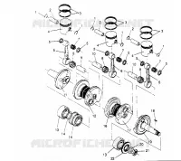 PISTON ET VILEBREQUIN  RXL 0956768 (4930783078C009)