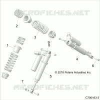 SUSPENSION AVANT SHOCK MOUNTING