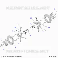 SUSPENSION AVANT HUB
