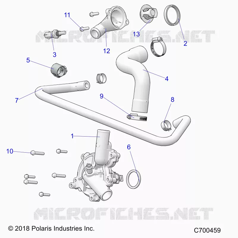 MOTEUR, WATERPUMP AND BYPASS