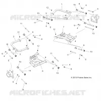 SUSPENSION ARRIERE CONTROL ARMS