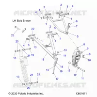 TRIANGLES SUSPENSIONS AVANT 