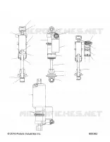 SUSPENSION, AMORTISSEUR AVANT TRACK (7044562)