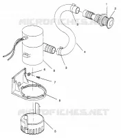 POMPE DE CALE SL 900 B964291 and Intl. SL 900 I964291 (4935583558B014)