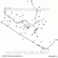 REFROIDISSEMENT ROUTING, MANIFOLD