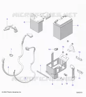 ELECTRICITE, BATTERY/BOX AND CABLES