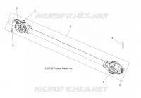 DRIVE TRAIN, ARBRE DE TRANSMISSION, FRONT