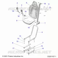 SIEGE, MOUNTING AND BELTS