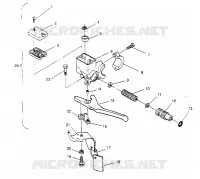 MAITRE CYLINDRE RXL TOURING 0950869 (4928982898B006)