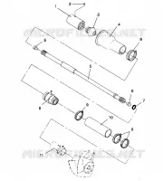 SYSTÈME DE TRANSMISSION SL 650 / B934058 (4924732473012A)