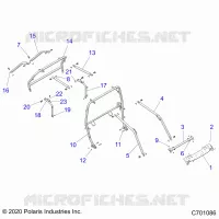 CHASSIS, CAB CADRE