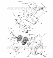 CARTERS REFROIDISSEMENT and  LANCEUR ASSEMBLY SUPER SPORT 0950743 (4928882888C012)