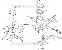 INSTRUMENTS-MAITRE CYLINDRE/FREIN LINE XPRESS 300 W98CA28C (4945364536B007)