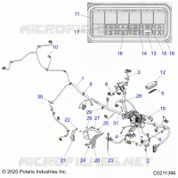 ELECTRICITE, MAIN WIRE HARNESS