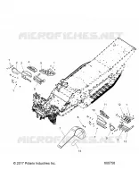 CHASSIS, FOOTREST AND PROTECTION D'EMBRAYAGE