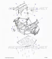 CHASSIS, MAIN FRAME AND SKID PLATES