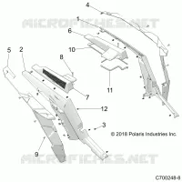 CARROSSERIE ARRIERE FENDERS AND BEZELS