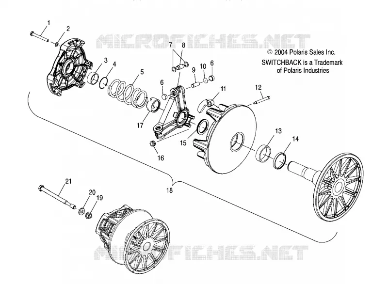 EMBRAYAGE DE TRANSMISSION (MANUAL START MODELS)