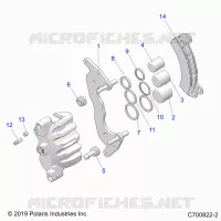 FREIN AVANT CALIPER