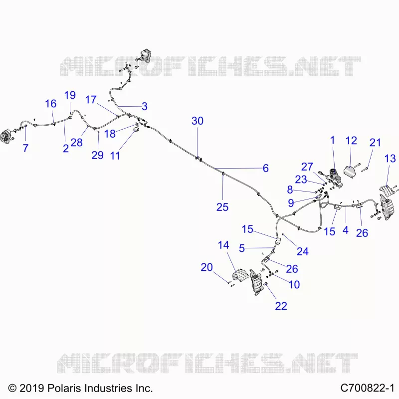 BRAKES, BRAKE LINES AND MAITRE CYLINDRE