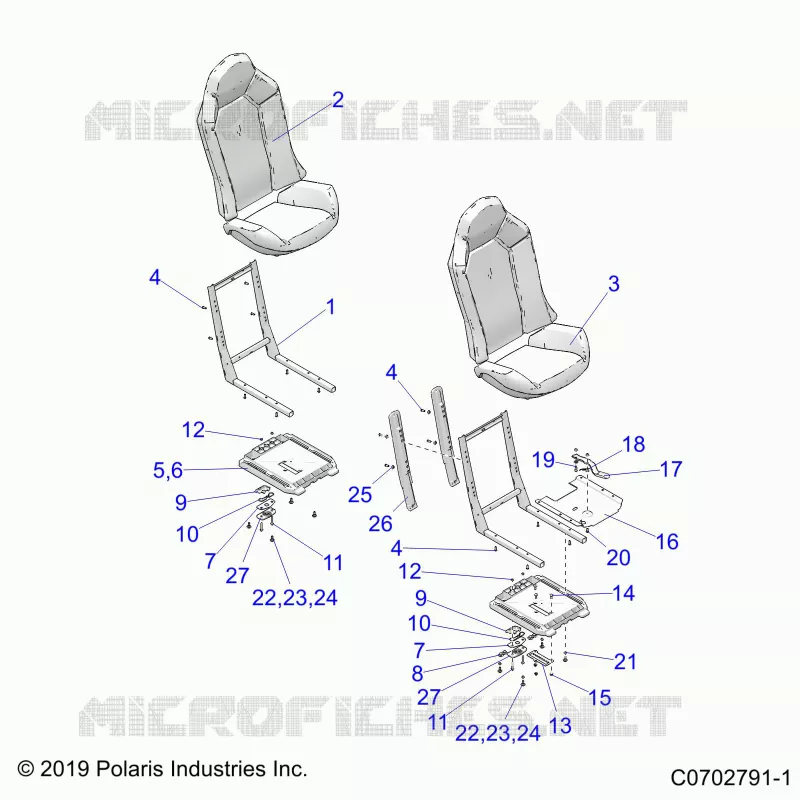 SIEGE ASM. AND SLIDER