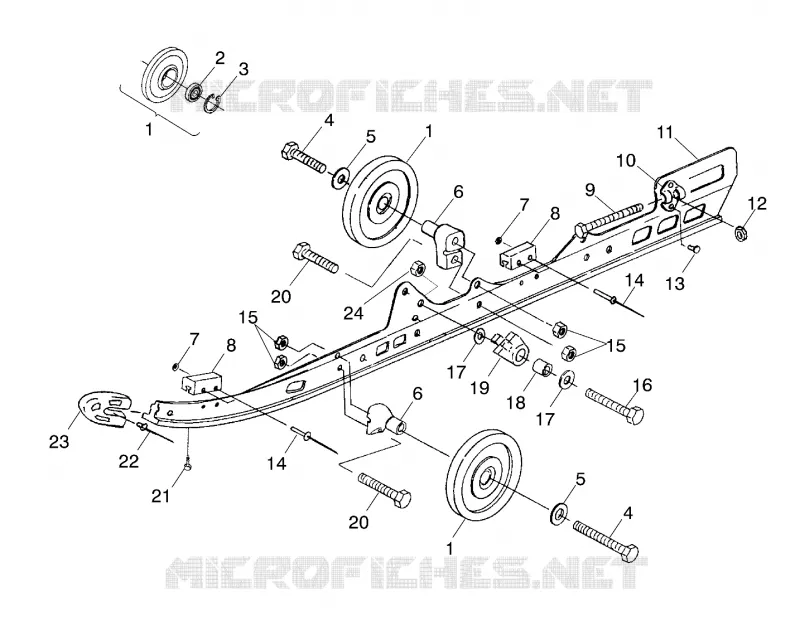 FIXATION RAIL (SUSPENSION)