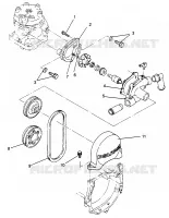 POMPE A EAU Storm 0965782, Storm SKS 0965582,  Euro Storm E965782, Euro Stor (4931593159D003)