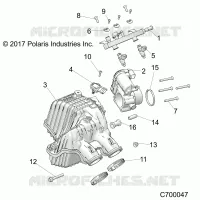 ENGINE, PRISE D'AIR MANIFOLD