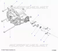 SYSTÃˆME DE TRANSMISSION, REAR GEARCASE MOUNTING