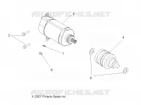 MOTEUR, DEMARREUR