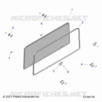 CARROSSERIE ARRIERE WINDSHIELD
