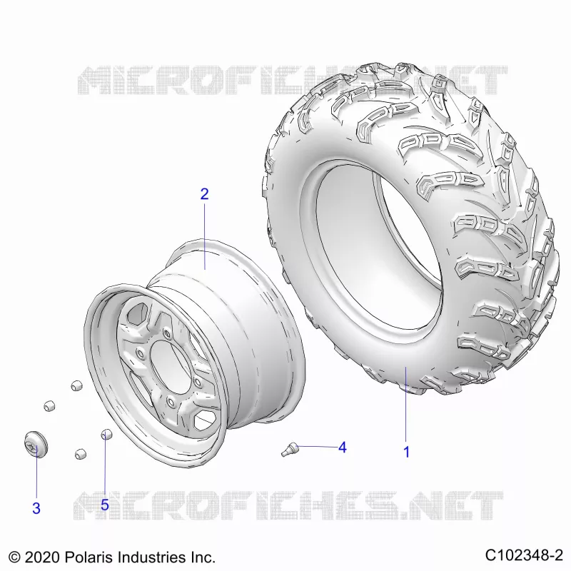 ROUES, REAR