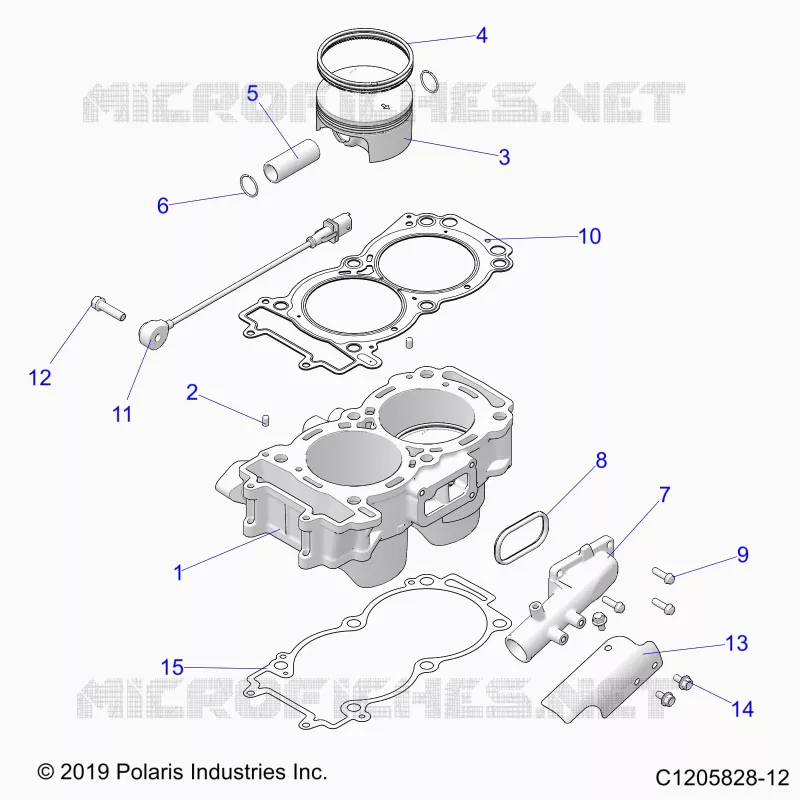 CYLINDRE AND PISTON